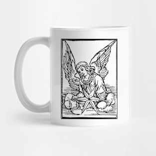 Angel with Sextile Star - Medieval Mug